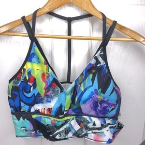 NWT Reebok training yoga Elle takeover sports bra